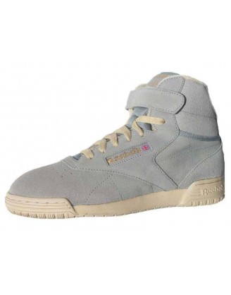 Reebok Exofit Clean Hi - Рийбок мъжки кецове в сиво.